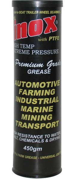 INOX MX8 PTFE GREASE - 450GM CARTRIDGE 